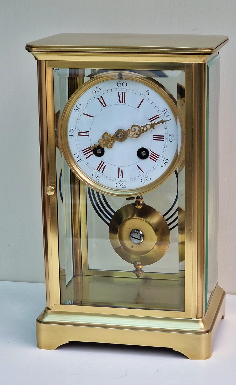 A Four Glass Mantel Clock