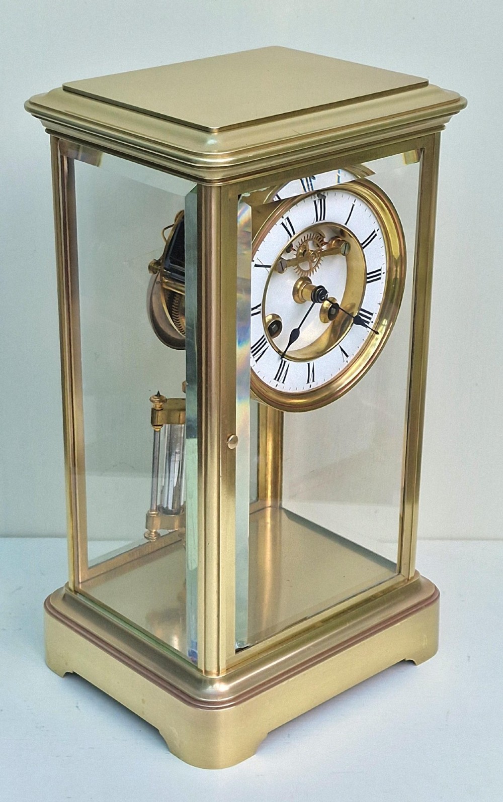 A Four Glass Mantel Clock View IV