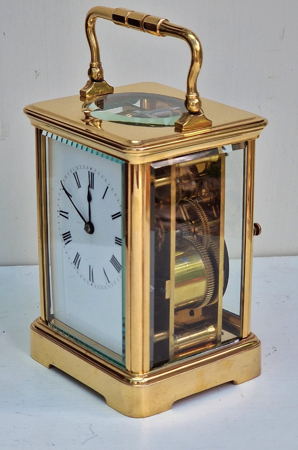 A Striking & Repating Carriage Clock & Box View III