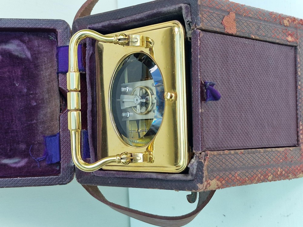A Striking & Repating Carriage Clock & Box View VI