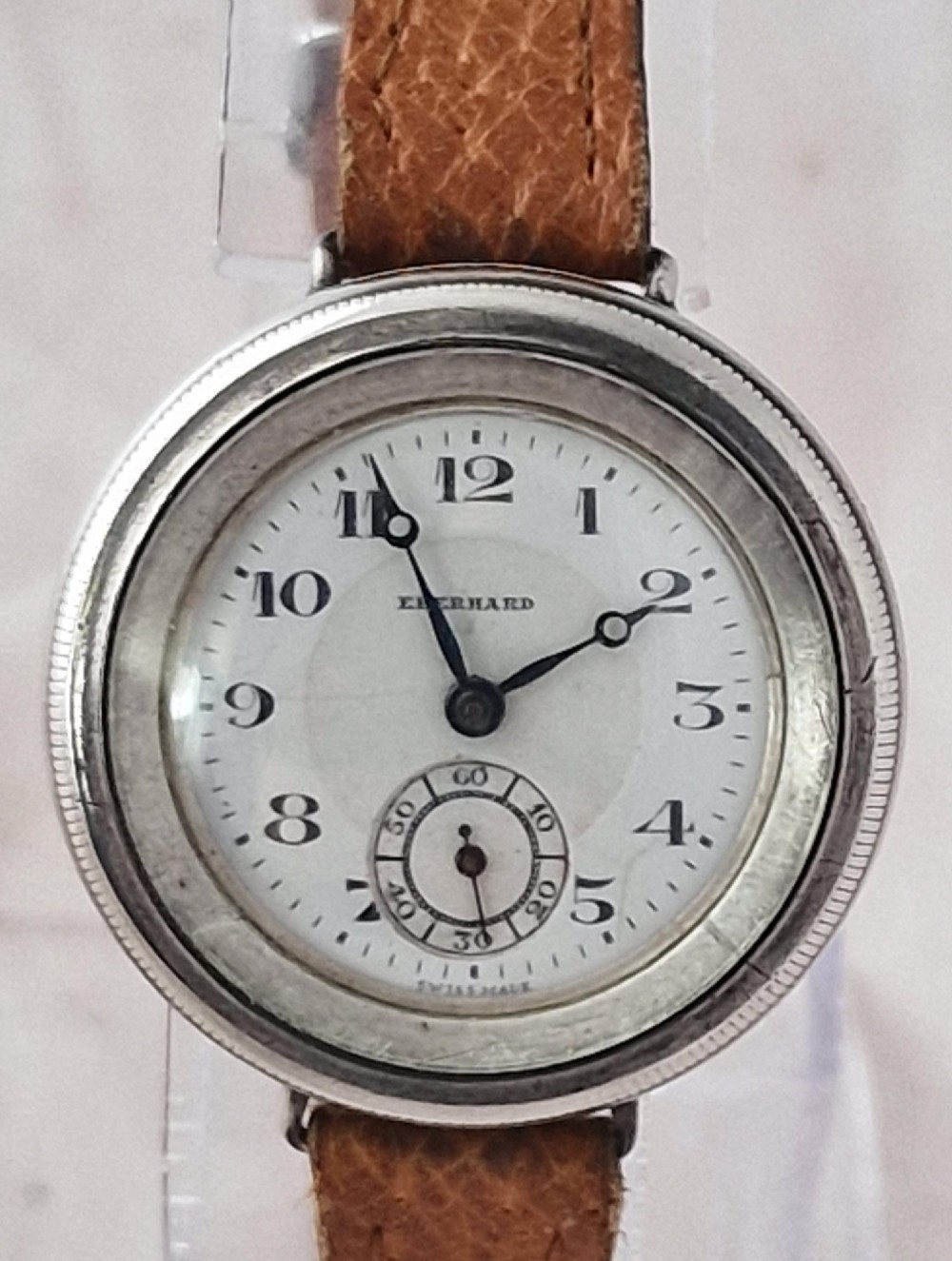 Eberhard Hermetic Trench Watch 1920s