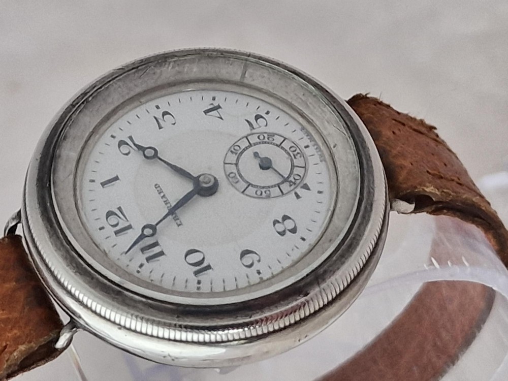 Eberhard Hermetic Trench Watch 1920s View IV