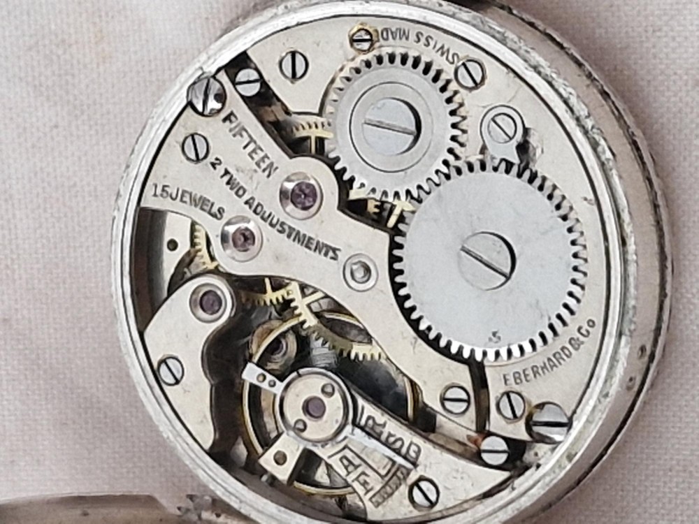 Eberhard Hermetic Trench Watch 1920s View VI