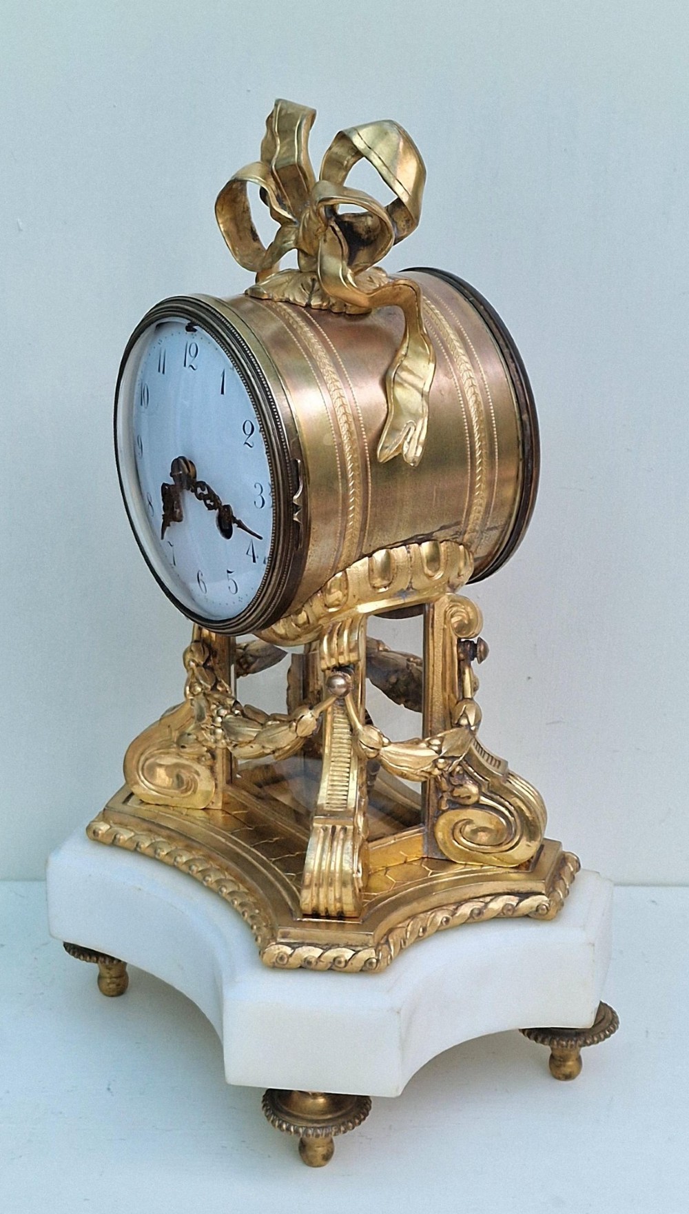 A French Gilt Mantel Clock View VIII