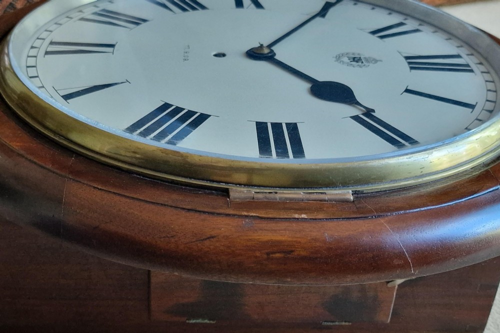 A 1939 WW2 R.A.F Fusee Dial Wall Clock View VI