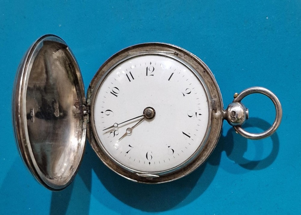 George Yonge London Hunter Pocket Watch