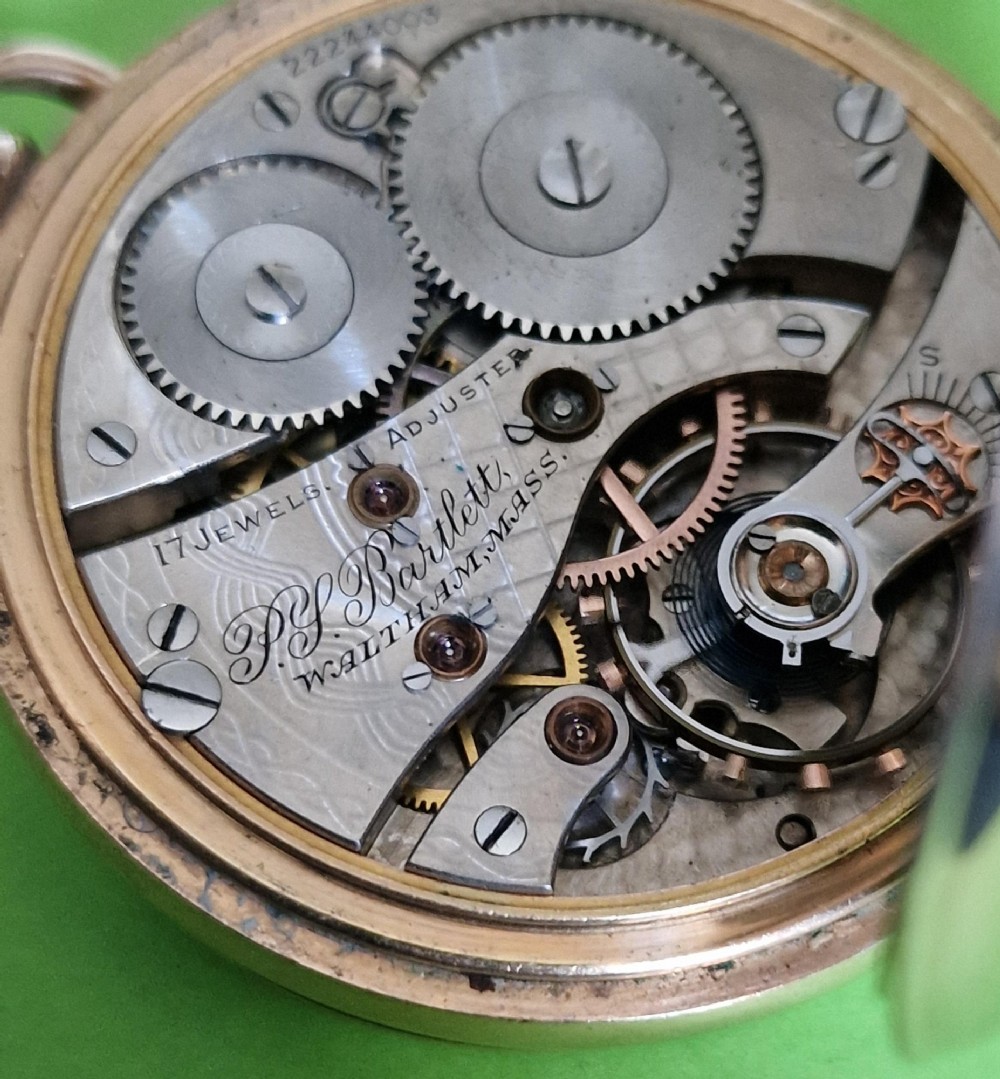 A Waltham Full Hunter Pocket Watch View V