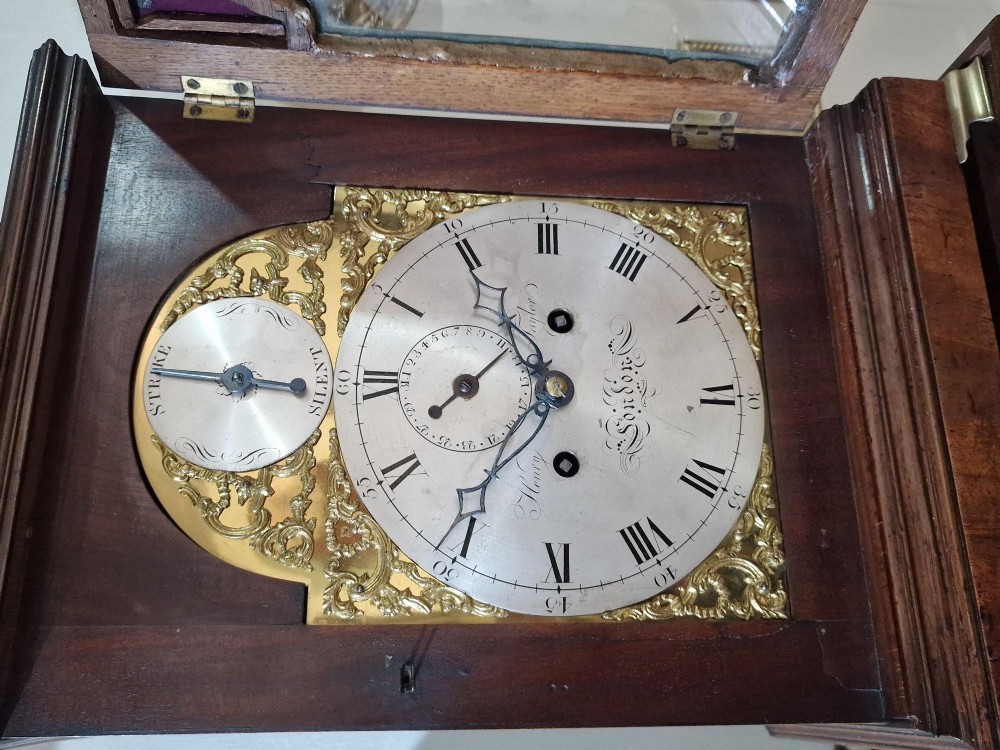 Henry Taylor, London Georgian Bracket Clock View V