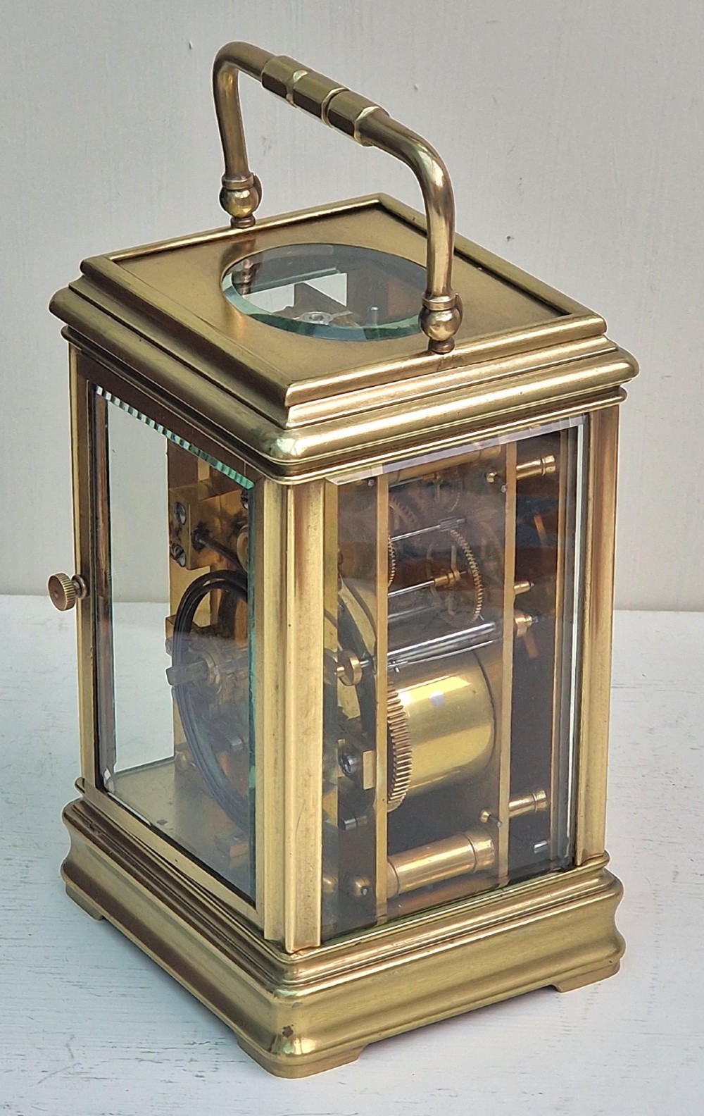 A Striking Carriage Clock & Box View VII