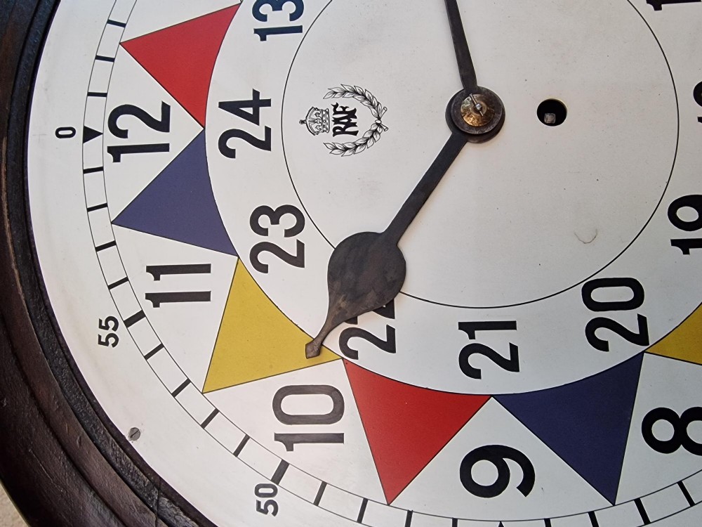 1943 WW2 R.A.F. Sector Wall Clock View IV