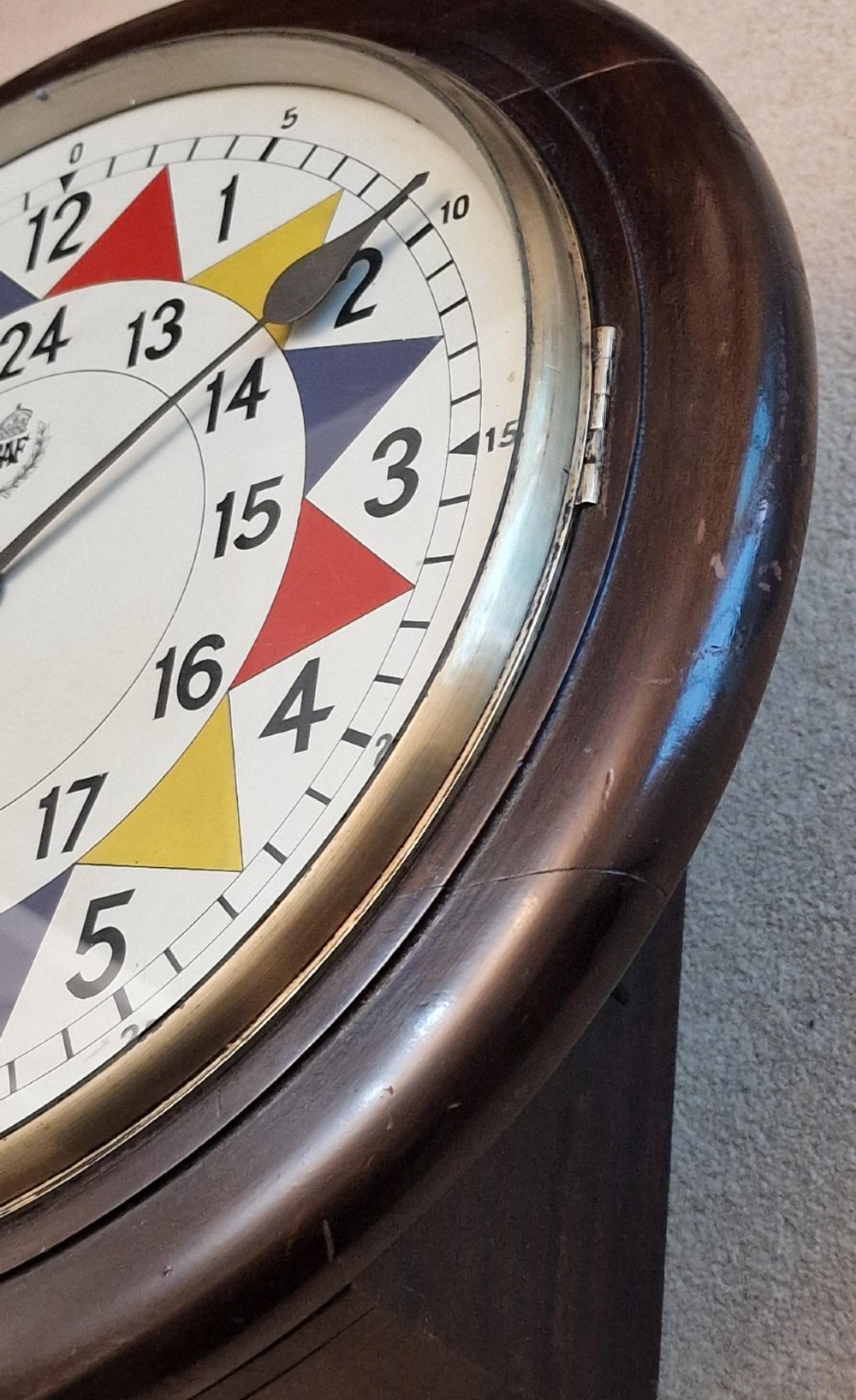 1943 WW2 R.A.F. Sector Wall Clock View VIII