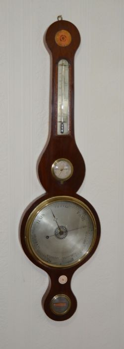 GIANA OF SHREWSBURY GEORGIAN MERCURY BAROMETER
