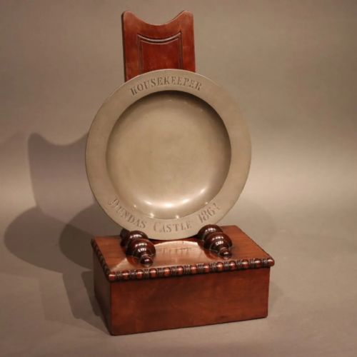 MAHOGANY CHARGERSALVER STAND CIRCA 1830 - ADDITIONAL PHOTO 1