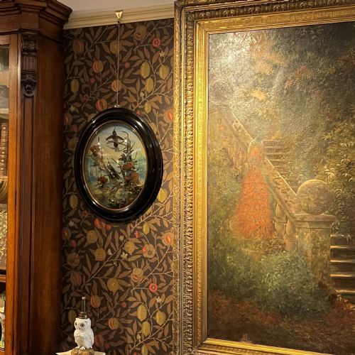 VICTORIAN TAXIDERMY WALL DOME BY JAMES GARDNER LONDON CIRCA 1875 - ADDITIONAL PHOTO 6
