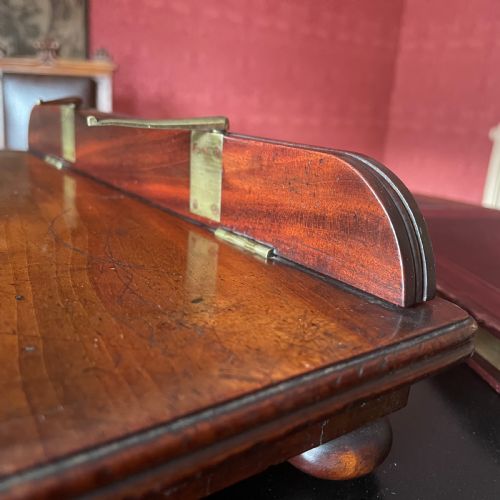 REGENCY ADJUSTABLE MAHOGANY BOOK STAND BY GILLOWS - ADDITIONAL PHOTO 1