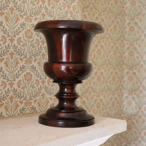 treen circa 1850 english campana urn in the manner of gillows - CATEGORY: ANTIQUE MISCELLANEOUS - DATED 1850