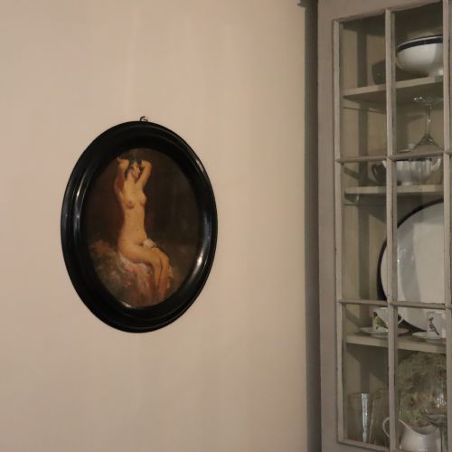 NUDE OIL PAINTING ITALIAN EARLY 20TH CENTURY SIGNED 'CILASSOLA' - ADDITIONAL PHOTO 1