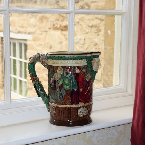 charles noke for royal doulton the shakespeare jug - CATEGORY: ANTIQUE JUGS - DATED 1930