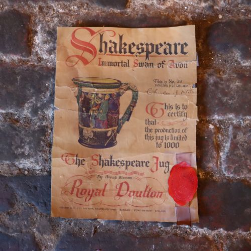 CHARLES NOKE FOR ROYAL DOULTON THE SHAKESPEARE JUG - ADDITIONAL PHOTO 1