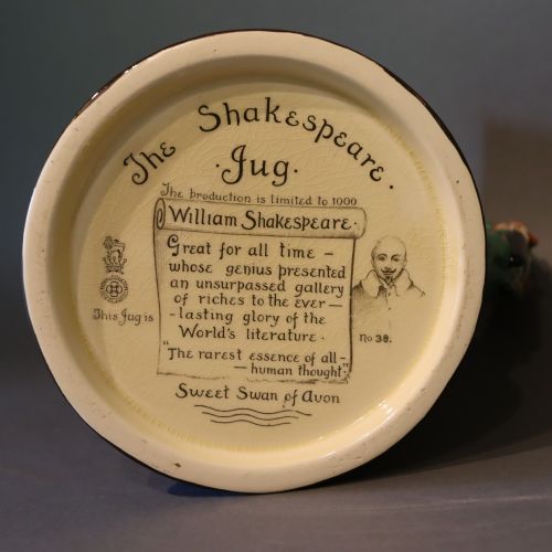 CHARLES NOKE FOR ROYAL DOULTON THE SHAKESPEARE JUG - ADDITIONAL PHOTO 3