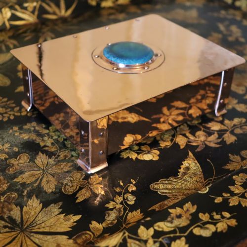 a copper arts crafts box attributed to a e jones - CATEGORY: ANTIQUE BOXES - DATED 1910
