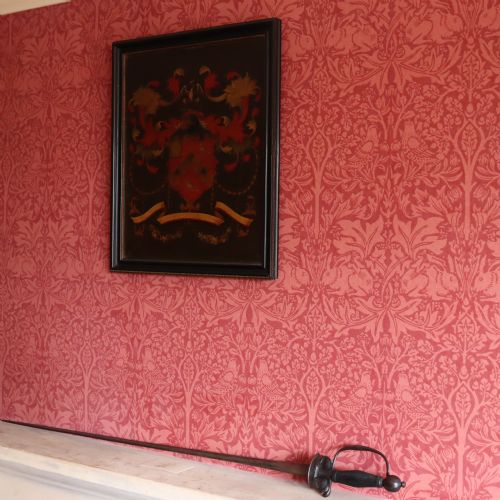 EARLY 19TH CENTURY BLAZONRYCOAT OF ARMS PAINTING - ADDITIONAL PHOTO 4