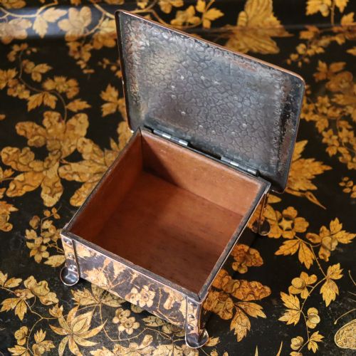 CAMBRAY WARE ARTS CRAFTS COPPER CASKET - ADDITIONAL PHOTO 5