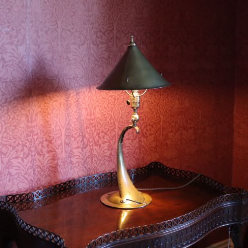 Arts & Crafts Table Lamp or Wall Light by Jesson, Birkett & Co. Circa 1905