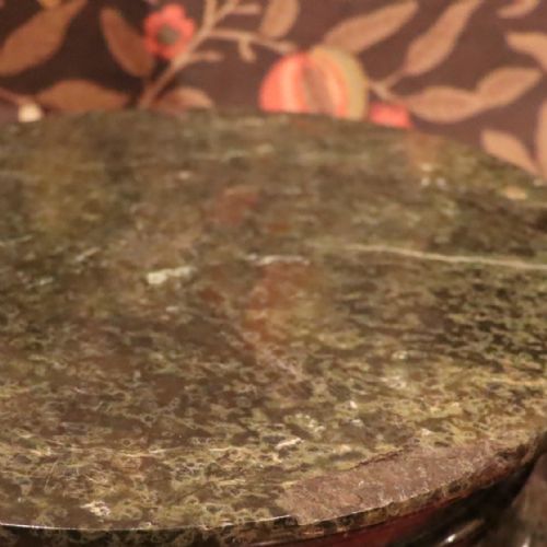 GREEN MARBLE ROTATING PLINTH - ADDITIONAL PHOTO 3