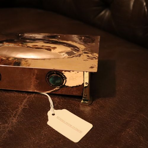 ARTS CRAFTS COPPER RECTANGULAR BOX IN THE MANNER OF A E JONES - ADDITIONAL PHOTO 7