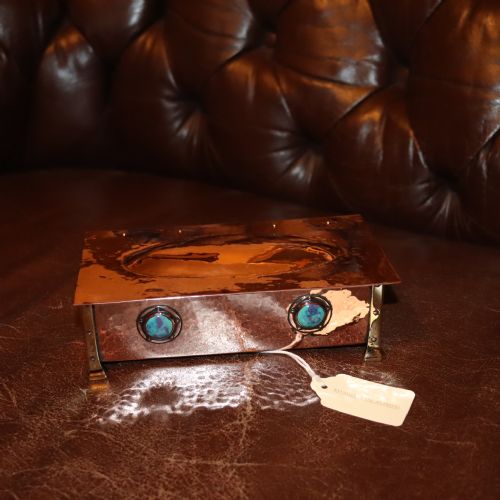ARTS CRAFTS COPPER RECTANGULAR BOX IN THE MANNER OF A E JONES - ADDITIONAL PHOTO 8