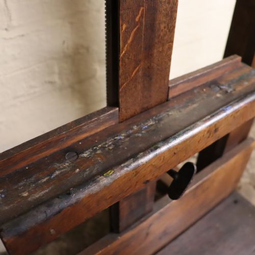 19TH CENTURY ARTISTS GALLERY EASEL BY ROBERSON CO LTD LONDON - ADDITIONAL PHOTO 3