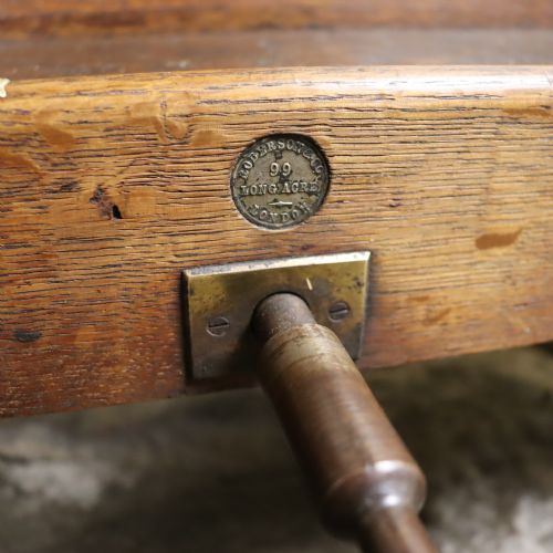 19TH CENTURY ARTISTS GALLERY EASEL BY ROBERSON CO LTD LONDON - ADDITIONAL PHOTO 6