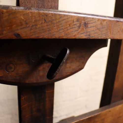 19TH CENTURY ARTISTS GALLERY EASEL BY ROBERSON CO LTD LONDON - ADDITIONAL PHOTO 7