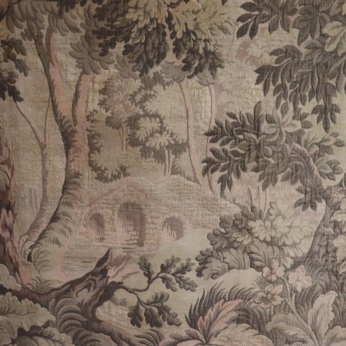 LARGE TAPESTRYWALL HANGING OF A NATURALISTIC LANDSCAPE - ADDITIONAL PHOTO 3