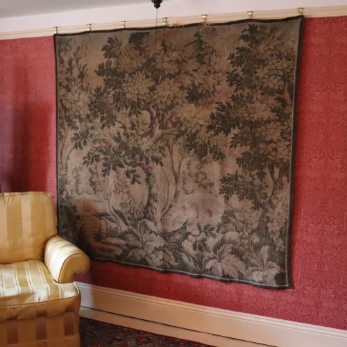 LARGE TAPESTRYWALL HANGING OF A NATURALISTIC LANDSCAPE - ADDITIONAL PHOTO 4