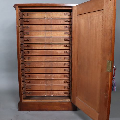 UNUSUAL WATKINS DONCASTER ENTOMOLOGY MUSEUM SPECIMEN CABINET - ADDITIONAL PHOTO 8
