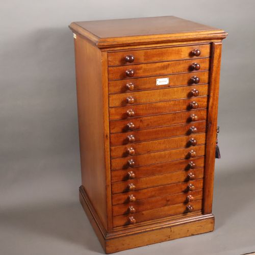 UNUSUAL WATKINS DONCASTER ENTOMOLOGY MUSEUM SPECIMEN CABINET - ADDITIONAL PHOTO 16