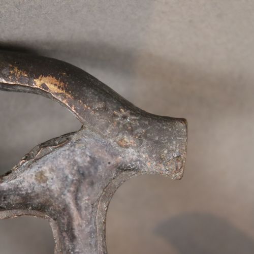 A PAIR OF BRONZE HANGING BAT WALL SCONCES BY WILLIAM TONKS SONS FOR LIBERTY'S - ADDITIONAL PHOTO 9
