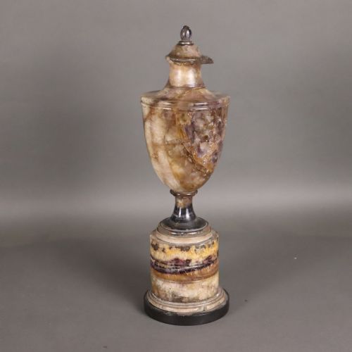 LARGE LATE 18TH CENTURY BLUE JOHN URN - ADDITIONAL PHOTO 5
