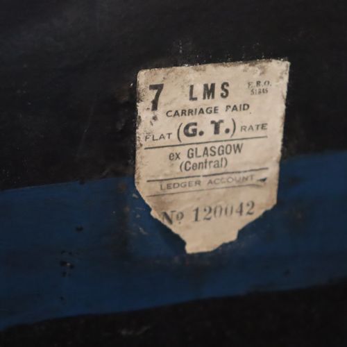 WORLD WAR II RAF METAL TRUNK FOR FLT C A CAPON - ADDITIONAL PHOTO 5