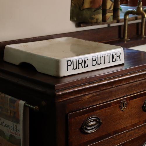 shop counter cool butter slab pure butter - CATEGORY: ANTIQUE MISCELLANEOUS - DATED 1900