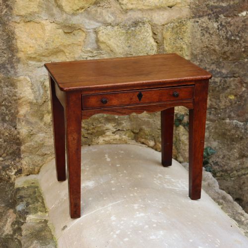 APPRENTICE PIECE MINIATURE 19TH CENTURY MAHOGANY SIDE TABLE - ADDITIONAL PHOTO 4
