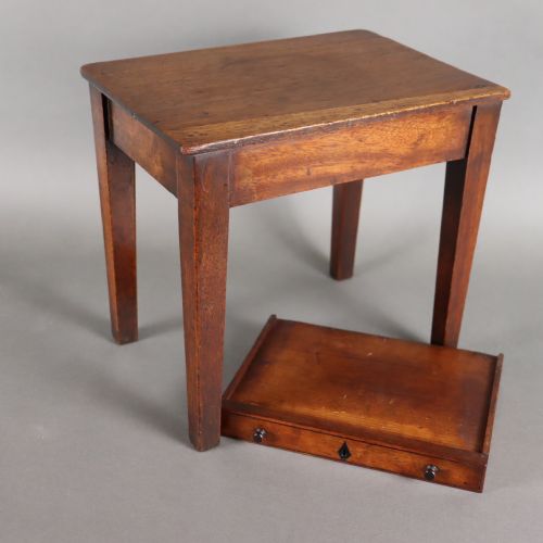 APPRENTICE PIECE MINIATURE 19TH CENTURY MAHOGANY SIDE TABLE - ADDITIONAL PHOTO 6