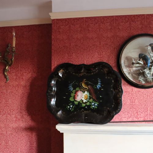 LARGE TOLEWARE TRAY CIRCA 1850 - ADDITIONAL PHOTO 5