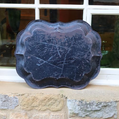 LARGE TOLEWARE TRAY CIRCA 1850 - ADDITIONAL PHOTO 6