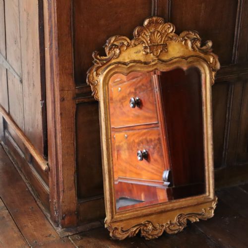 EARLY 19TH CENTURY GILTWOOD MIRROR - ADDITIONAL PHOTO 5