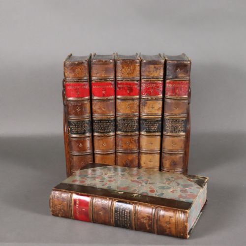 BOOKS SIX VOLUMES OF SHAKESPEARE'S COMEDIES HISTORIES TRAGEDIES AND POEMS - ADDITIONAL PHOTO 3