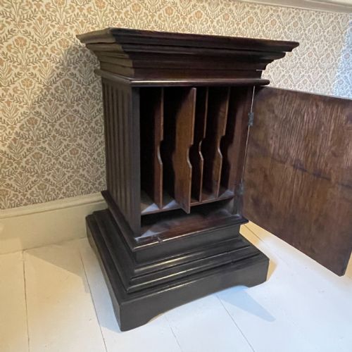 VICTORIANEDWARDIAN OAK PLINTH - ADDITIONAL PHOTO 1
