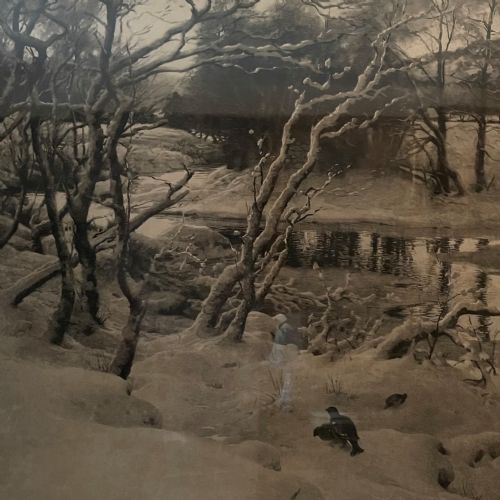 JOSEPH FARQUHARSON ORIGINAL PRINT DATED 1901 - ADDITIONAL PHOTO 3